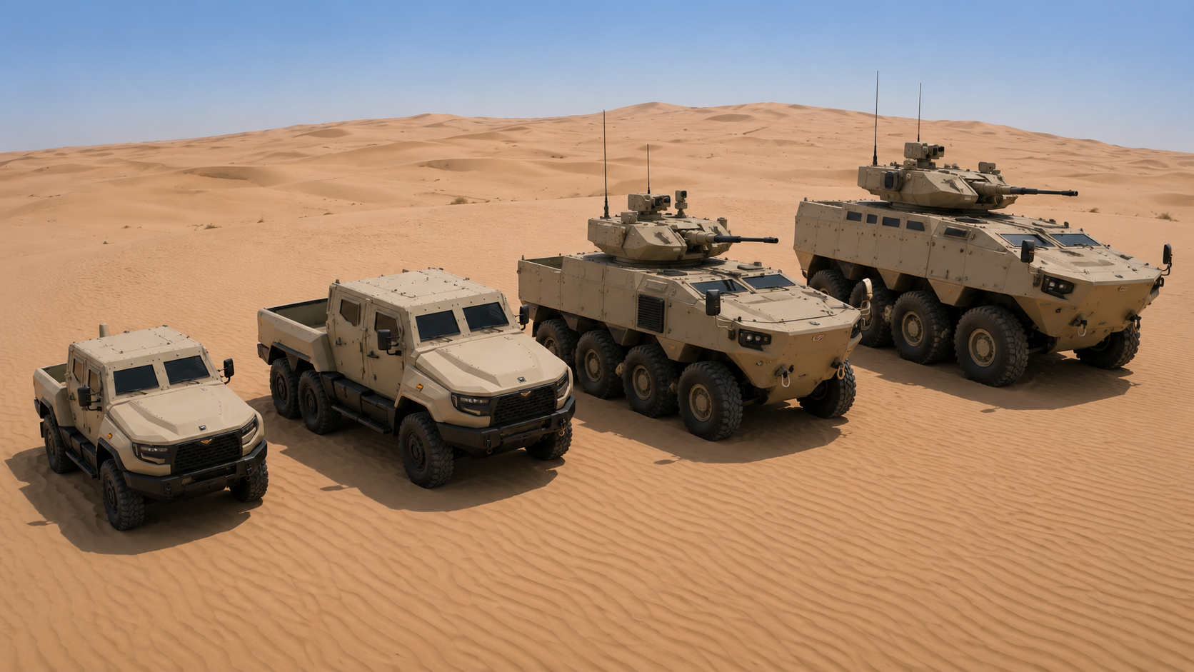 BASE platform range in desert